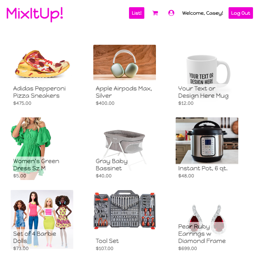 MixItUp Homepage